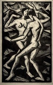 Dansende par af Dorothea Mätzel Johannsen