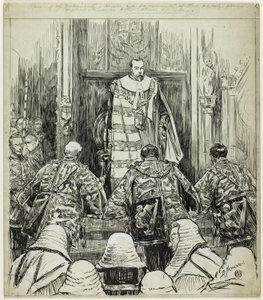Åbning af parlamentet under Edward VII af Douglas Macpherson