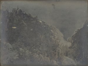 Udsigt i Crawford Notch, New Hampshire af Dr. Samuel A. Bemis