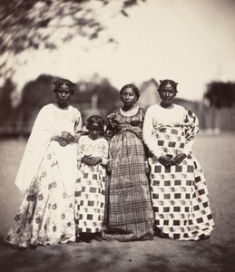 Kvinder fra Betsimisaraka, Madagaskar, 1863.