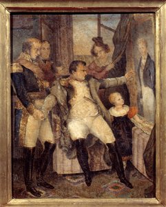 Portræt af Napoleon 1 af Dubreuil
