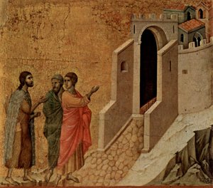 Duccio di Buoninsegna Emaus af Duccio di Buoninsegna