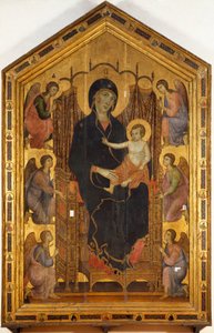 Madonna Rucellai (Tempera på træ af Duccio di Buoninsegna