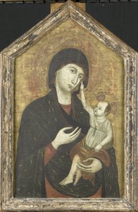 Mary med barn af Duccio di Buoninsigna (copy after)