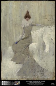 Sarah Bernhardt, 1889 af Dudley Hardy