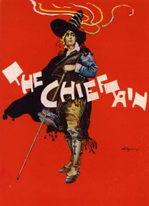 Høvdingen; plakatdesign til Savoy Theatre, London (farve litho) af Dudley Hardy