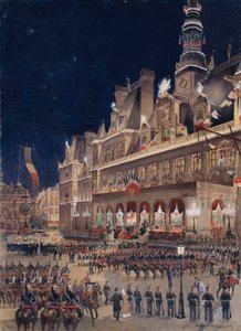Modtagelse af den russiske admiral Avellan på rådhuset 19. oktober af Dumont Valiquet Dumont Valiquet