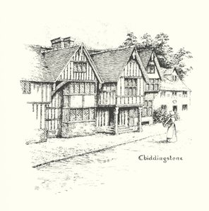 Chiddingstone (litografi) af Duncan Moul
