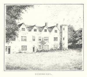 Rochford Hall (litografi) af Duncan Moul