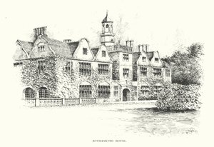Rothamsted House (litografi) af Duncan Moul