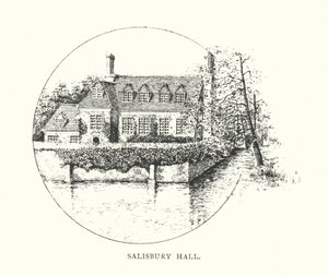 Salisbury Hall (litografi) af Duncan Moul