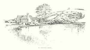Marthas kapel (litografi) af Duncan Moul