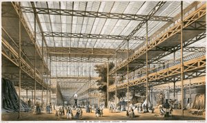 Store udstilling, Crystal Palace, Hyde Park, London, 1851 af Durond