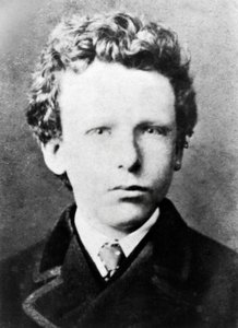 Vincent Van Gogh, omkring 13 år gammel (s/h-foto)