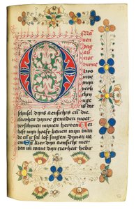 Timebog og bønnebog på hollandsk, Nedre Rheinland, Emmerich, Cleves, ca. 1480 af Dutch School
