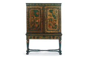 Samlerskab på stand, ca.1700-30 af Dutch School