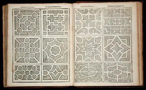 Designs til parterre, fra 