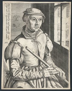 fløjtenist af Dutch School