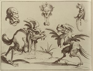 Grotesker, 1637 af Dutch School