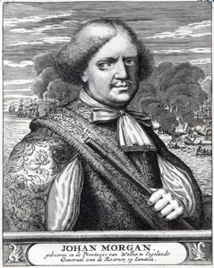 Henry Morgan, 1678 af Dutch School