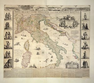 Italien, Klencke Atlas af Dutch School