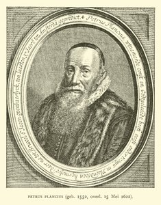 Petrus Plancius, Dutch astronomer, cartographer and clergyman  af Dutch School
