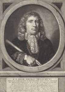 Portræt af Thomas Ernsthuys af Dutch School