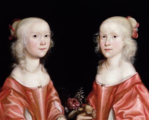 Portræt af tvillingesøstre, ca. 1650