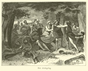 The drinking party  af Dutch School