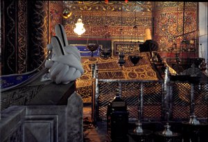 Udsigt over mausoleet i Mevlana (Celaleddin Rumi)