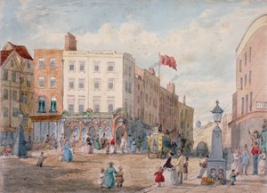 Middle Row, Holborn, London, 1867 af EH Dixon
