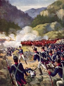 Slaget ved Busaco, 1810 af E. A. Dyer