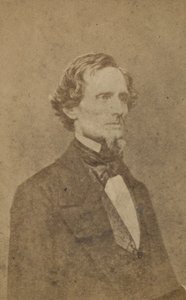 Jefferson Davis (albumin sølvtryk)