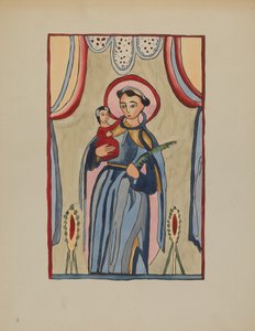 Panel fra Altar Piece of San Antonio, ca. 1936.