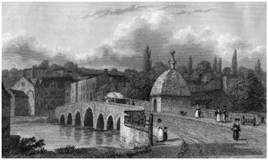 Bradford on Avon, Wiltshire, 1800-tallet af E Francis