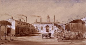 Albany Street, St Pancras, London, c1830 af E Noyce