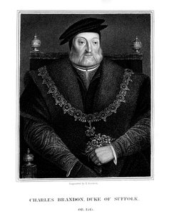 Charles Brandon, 1. hertug af Suffolk, 1824.