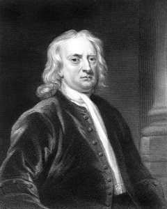 Isaac Newton, engelsk matematiker, astronom og fysiker, 1818.
