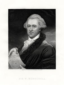 Sir Wilhelm Friedrich Herschel, tyskfødt britisk astronom og komponist, 1800-tallet. af E. Scriven