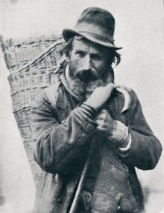 En tysk gadehandler, Ehningen-distriktet, Württemberg, 1912 af E Uhlenhuth