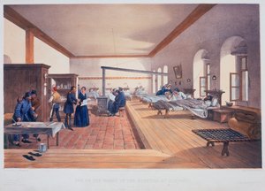 Hospitalsafdeling, Scutari, Tyrkiet, 1856 af E Walker
