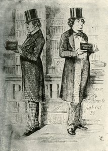 Kritikere, c1870, c1897 af E. and S. Woodbury