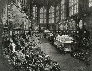 Begravelse af H.R.H. Hertugen af Clarence, januar 1892, c1897