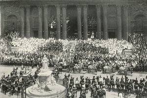 Ceremonien i St. Pauls, London, 1897