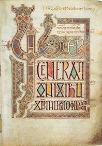 Lindisfarne-evangelierne, 715-721. af Eadfrith,
