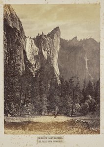 Yo-Sem-i-te Valley, Californien. Dalen fra Pohono Meadows