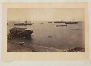 Panama-bugten af Eadweard Muybridge