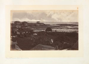 Panamabugten fra Grand Hotel af Eadweard Muybridge