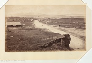 Guatemala by set fra syd af Eadweard Muybridge