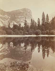 Mirror Lake, Yosemite-dalen af Eadweard Muybridge